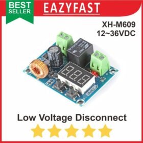 Low Voltage Disconnect Auto Cut Off XH-M609 Modul LVD Baterai Aki ATS