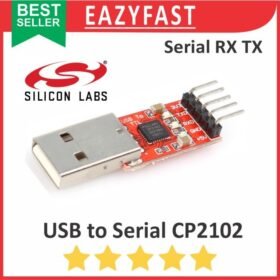 Modul USB to Serial TTL Converter CP2102 CP 2102 UART RTS RST CTS RX TX Adapter Arduino RS232 RS 232 Module