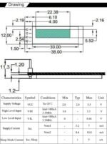Modul LCD OLED 0.91 Inch Blue Biru Display Screen 0.91" 128x32 i2c Arduino Module - Image 2