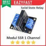 Modul Solid State Relay SSR 1Ch 1 Ch Chanel Channel 5 V Volt 5V DC Module SPDT Low Level Arduino Compatible Opto Isolation