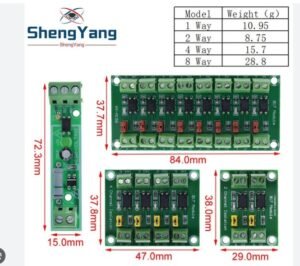 Modul Optocoupler PC817 1Ch 1 Ch Chanel Channel Opto Coupler Interupter PC 817 Isolation Module Isolator Isolated Adapter Converter Board Arduino Compatible - Image 3