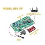 Modul Mini UPS DC 5V 5 V Volt 1A 18650 Emergency Power Supply Backup Darurat Mati Lampu Listrik Back Up - Image 2