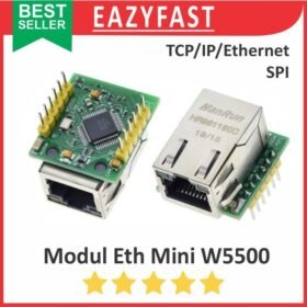 Modul Ethernet Mini W5500 Lite USR-ES1 LAN TCP IP SPI Internet Network Arduino ESP Module Jaringan