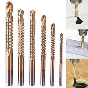 Mata Bor Gergaji Drill Bit 5mm 5mm HSS Titanium Coated - Image 2