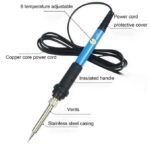 Solder Adjustable 60W 806 Atur Suhu Temperature 60 Watt 200-400C - Image 2