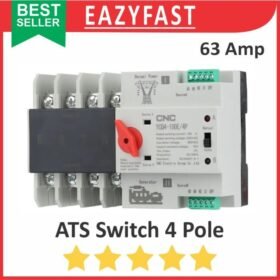 ATS Automatic Transfer Switch 3P 4P Saklar Auto Otomatis PLN Genset AC