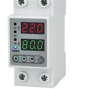 Over Under Voltage Volt Amp Protect Protector Protection Din Rail MCB - Image 2