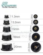 Knob Potensiometer Baut MF-A02 A 02 Rotary Encoder Switch Potensio Potentio Meter Knop Adjust Putar - Image 2