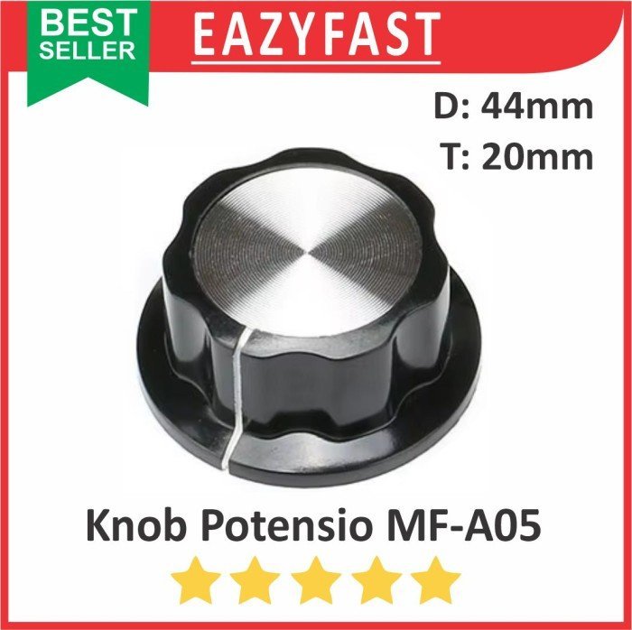 ginee_20250128160336362_5773778743.jpeg Knob Potensiometer Baut MF-A05 A 05 Rotary Encoder Switch Potensio Potentio Meter Knop Adjust Putar - Image 1