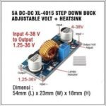 Step Down 5A XL4015 Module Modul DC Adjustable Power Supply Regulator - Image 2