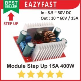 Step Up 15A 400W Module Modul DC Adjustable Power Boost Regulator