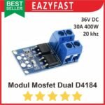 Modul Dual Mosfet D4184 36V 30A Switch Trigger Driver PWM Relay Module