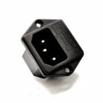 Socket Kabel Power AC 3 Pin Lubang Fuse Sekring Skring PSU PC Komputer - Image 2