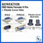 Cover Konektor DB9 Serial RS232 DB 9 Case Casing Connector Jack Socket - Image 2