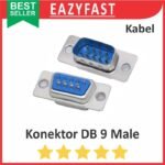 Konektor DB9 Male Serial Port RS232 DB 9 Connector Jack Socket Kabel