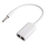 Cable Splitter Audio + Mic 3.5mm 2in1 Kabel Pembagi HP Laptop Headset - Image 2