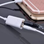 Cable Splitter Audio + Mic 3.5mm 2in1 Kabel Pembagi HP Laptop Headset - Image 4