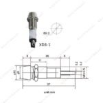 Lampu Pilot Lamp LED 5mm 12V DC 12 Volt Box Panel Case Casing LED Indikator 10 8 mm 10mm 8mm XD8 M8 - Image 3