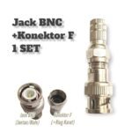 Konektor Jack BNC Drat F Kabel CCTV RG6 RG59 RG 6 59 Connector Male Coaxial Cable Signal - Image 2