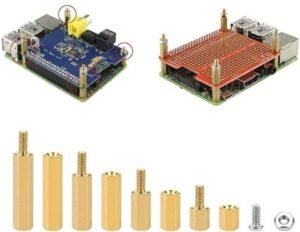 Spacer PCB Kuningan M3 25mm 25 mm 2.5cm 2.5 cm Kaki Dudukan Hex Metal Besi Set Male Female Mur Baut - Image 2