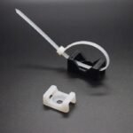 Kabel Zip Ties Tie Mount Baut Skrup HC Dinding Perapih Cable Wire Organizer  Klem Ikat Cord Holder - Image 3