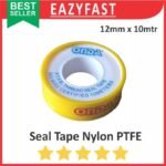 Seal Tape Onda PTFE 1/2" 10m Ulir Pipa Paralon Kran Air Siltip Lem Isolasi Selotip Anti Air 12mm