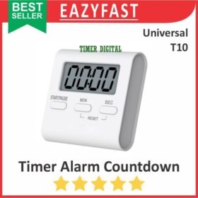 Timer Countdown Alarm Digital Dapur Masak Jam Hitung Mundur Kitchen Cook Cooking Clock Stopwatch T10