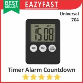 Timer Countdown Alarm Digital Dapur Masak Jam Hitung Mundur Kitchen Cook Cooking Clock Stopwatch 704