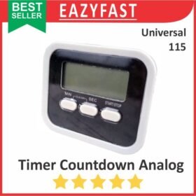 Timer Countdown Alarm Digital Dapur Masak Jam Hitung Mundur Kitchen Cook Cooking Clock Stopwatch 115