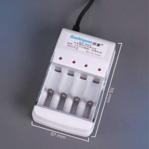 Charger Baterai AA AAA 4 Channel Ni-Mh Ni-Cd NiMh NiCd 1.2V Cas Casan Carjer Charge Recharge DP-B02 - Image 2
