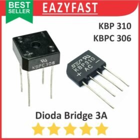 Dioda Kiprok Bridge 3A 3 A Ampere Diode Rectifier KBP310 KBPC306 Jembatan Penyearah AC DC Sisir Meja Kotak KBU KBP KBJ KBL GBU GBJ KBPC 306 307 308 310