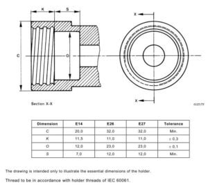 Fitting Lampu E27 Gantung Outdoor Abu Plastik Fiting Piting Luar Socket Soket Cop Kap Colok Colokan - Image 3
