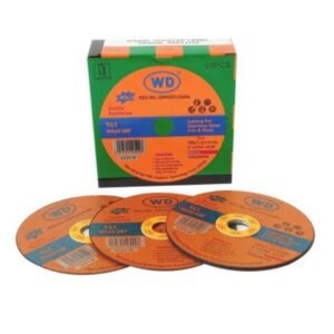 Mata Batu Gerinda Potong Besi WD 4" 4 Inch Grinda Cutting Wheel Disc Gurinda Grinding - Image 3
