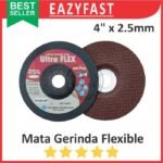 Mata Batu Gerinda Flex Flexible 4" 4 Inch Grinda Cutting Selep Slep Poles Disc Gurinda Grinding