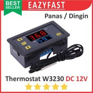 Modul Thermostat Digital W3230 DC 12V 12 V Volt Controller Otomatis Suhu Panas Dingin W 3230 PV SV