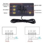 Modul Thermostat Digital W3230 DC 12V 12 V Volt Controller Otomatis Suhu Panas Dingin W 3230 PV SV - Image 2