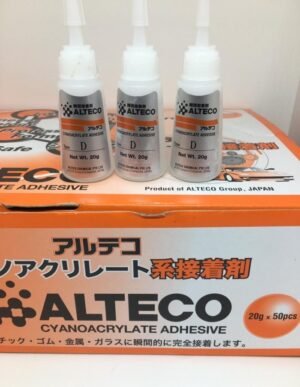 Lem Besi Cair Alteco Botol Besar 20gr G CA Korea Super Power Glue Instant Adhesive Tetes Dewa Setan - Image 2