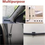 Klip Kabel Tempel CC Dinding Penjepit Perapih Cable Wire Organizer Clamp Klem Ikat Cord Holder - Image 3