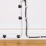 Klip Kabel Tempel H1 Dinding Penjepit Perapih Cable Wire Organizer Clamp Klem Ikat Cord Holder - Image 3