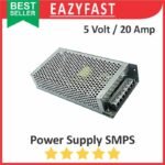 PSU SMPS DC 5V 20A Power Supply Switching 5 V Volt 20 A Ampere Adaptor Trafo Jaring Regulator Daya
