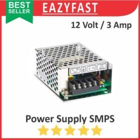 PSU SMPS DC 12V 3A Power Supply Switching 12 V Volt 3 A Ampere Adaptor Trafo Jaring Regulator Daya