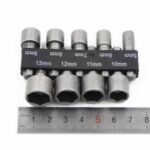 Mata Bor Obeng Kunci Shock Set 9 Pcs Hex Shank 1/4 Sok Sock Ring Pas - Image 2