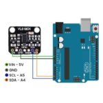 Modul Sensor Jarak Laser VL6180X LIDAR TOF Range Distance Module - Image 2