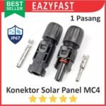 Konektor MC4 MC 4 Solar Cell Panel Surya Matahari PV Connector Cable 1 Pair Pasang Male Female IP67