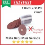 Mata Batu 25mm Pack Botol isi 36 Pcs Gerinda Grinda Mini Potong Grinder Wheel Cut Cutting Disc