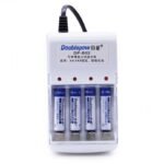 Paket Charger Baterai AA / AAA 4 + Bonus Baterai Charge A3 4 Pcs - Image 3