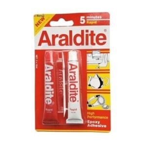 Lem Campur Araldite Merah Resin Epoxy Glue Araldhite Rapid Fast 30ml - Image 2