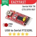 Modul USB to Serial TTL Converter FTDI FT232RL FT232 FT 232 RL UART DTR RTS RST CTS RX TX Adapter Arduino RS232 RS 232 Module