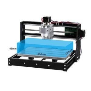 Mesin CNC Router + Laser 3W Combo 2 in 1 3018 Pro 3 Axis Engraver Ukir - Image 2