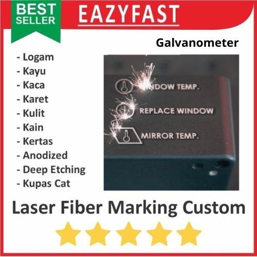 ginee_20250821142209163_0702978537.jpeg Laser Fiber Marking Custom Grafir Engraving Metal Besi Stainless Baja - Image 1
